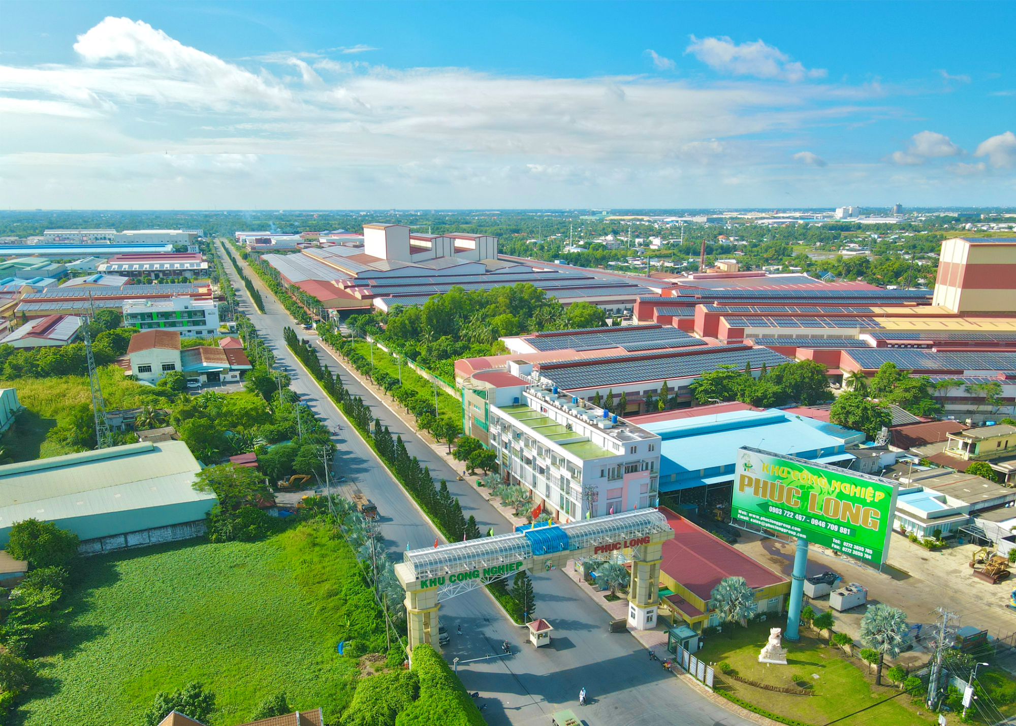 giá cho thuê nhà xưởng tại kcn phúc long – tây ninh | long an (cập nhật 2026)