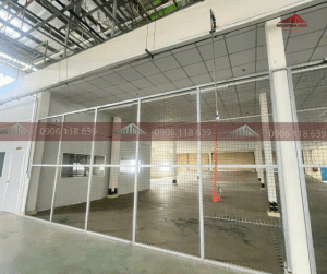 khu vực nhà điều hành và vách ngăn trong xưởng bán tại khu công nghiệp vsip ii