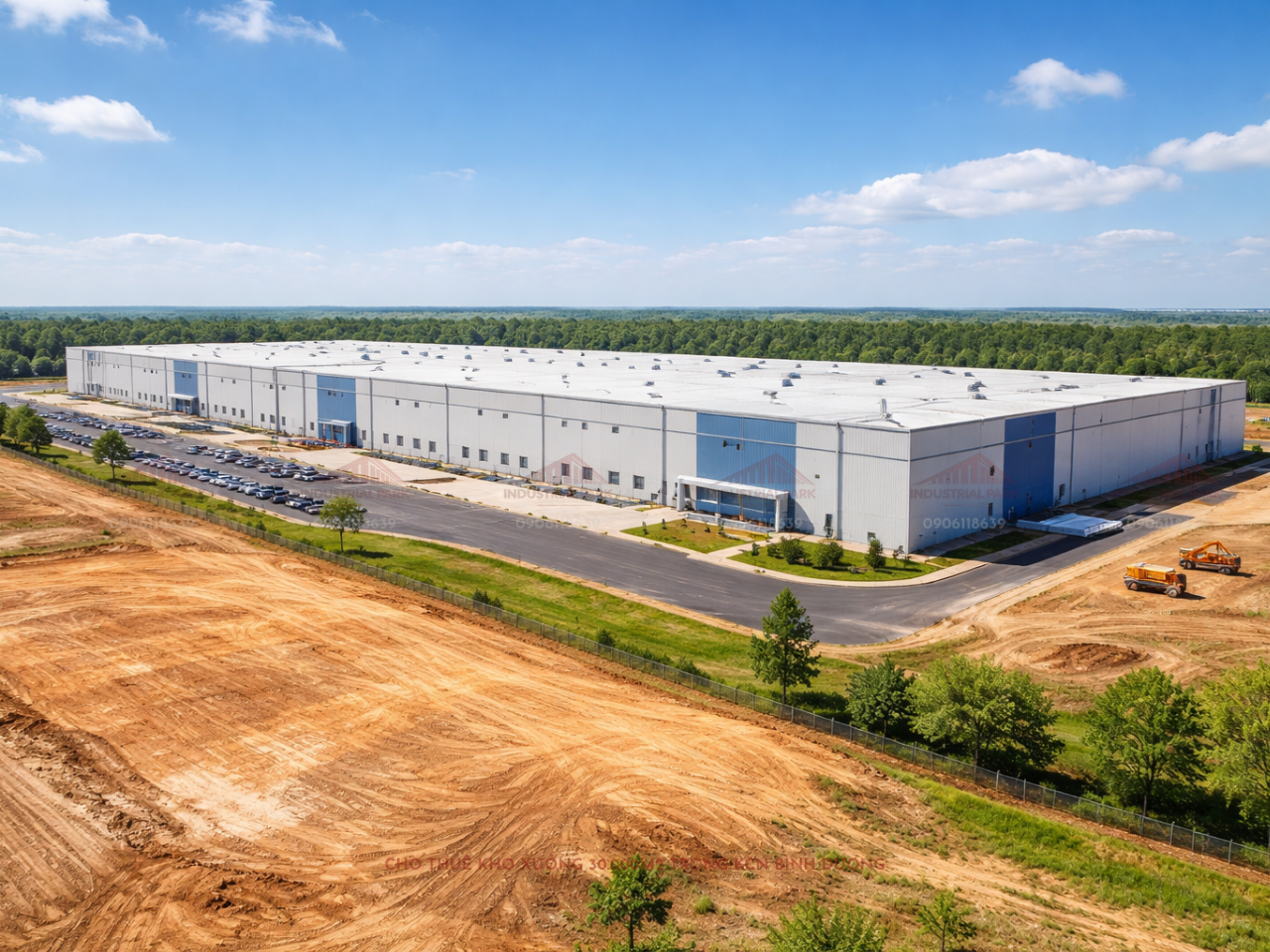 CHO THUÊ KHO XƯỞNG 30000M2 TRONG KCN BÌNH DƯƠNG - TPHCM | PCCC TỰ ĐỘNG, GIÁ THUÊ 5,2 USD/M2