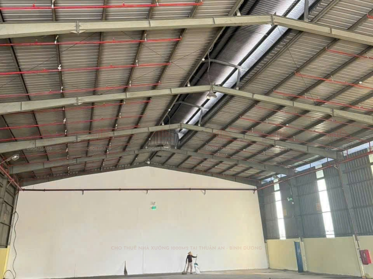 CHO THUÊ NHÀ XƯỞNG 1000M2 TẠI THUẬN AN - BÌNH DƯƠNG | HẠ TẦNG HOÀN THIỆN, PHÁP LÝ RÕ RÀNG-1
