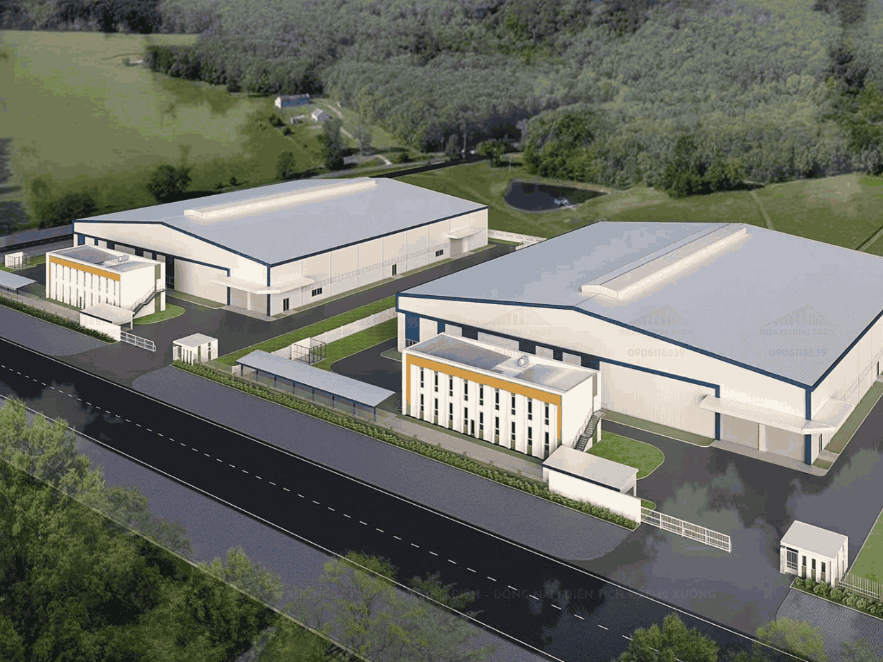 cho thuê nhà xưởng mới tại kcn giang điền – đồng nai | diện tích 9.618m2 xưởng