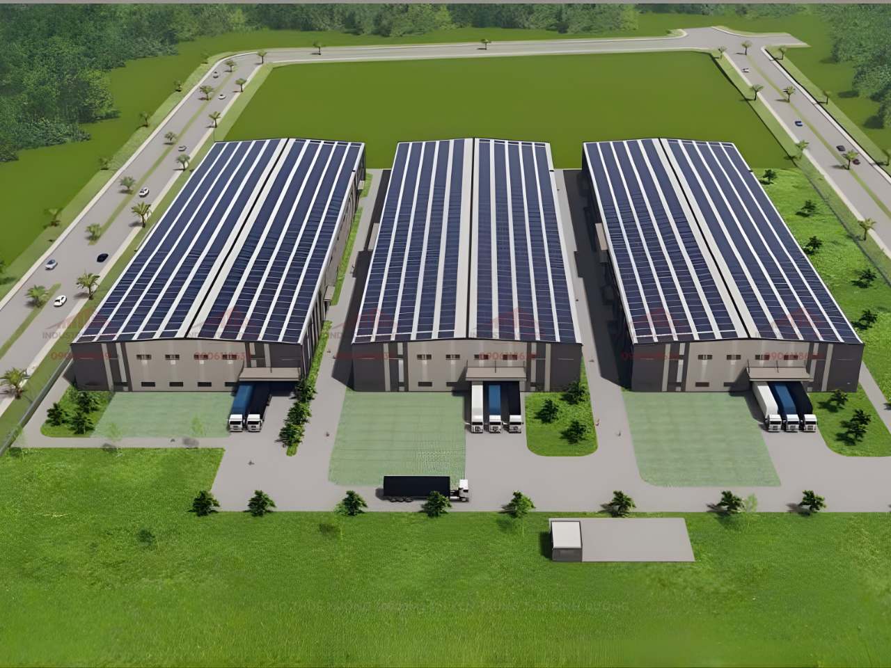 CHO THUÊ XƯỞNG 30000M2 TẠI KCN TRUNG TÂM BÌNH DƯƠNG - TPHCM | PHÁP LÝ ĐẦY ĐỦ CÓ HOÀN CÔNG