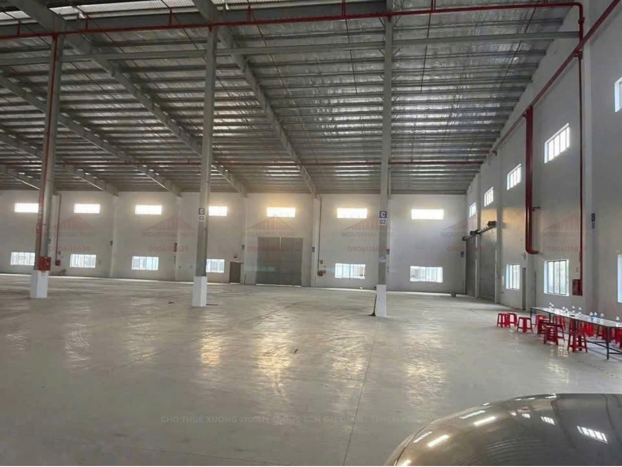 CHO THUÊ XƯỞNG 3700M2 TRONG KCN ĐẠI ĐĂNG - TPHCM | BÌNH DƯƠNG