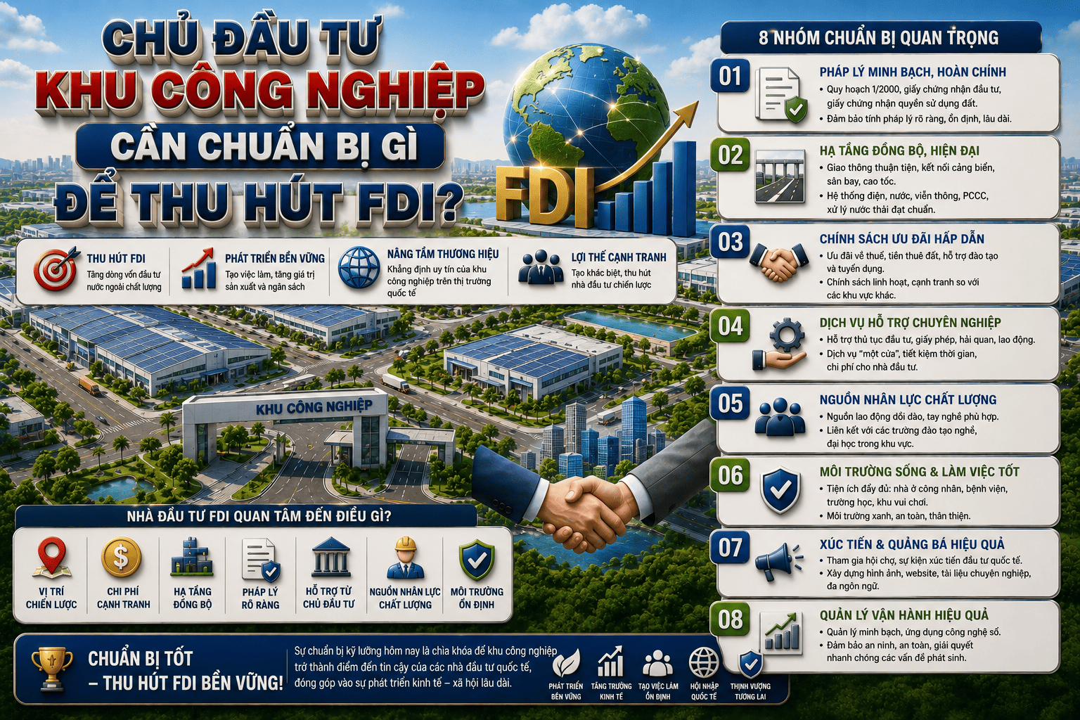Chủ Đầu Tư Khu Công Nghiệp Cần Chuẩn Bị Gì Để Thu Hút Fdi 1 chủ đầu tư khu công nghiệp cần chuẩn bị gì để thu hút fdi