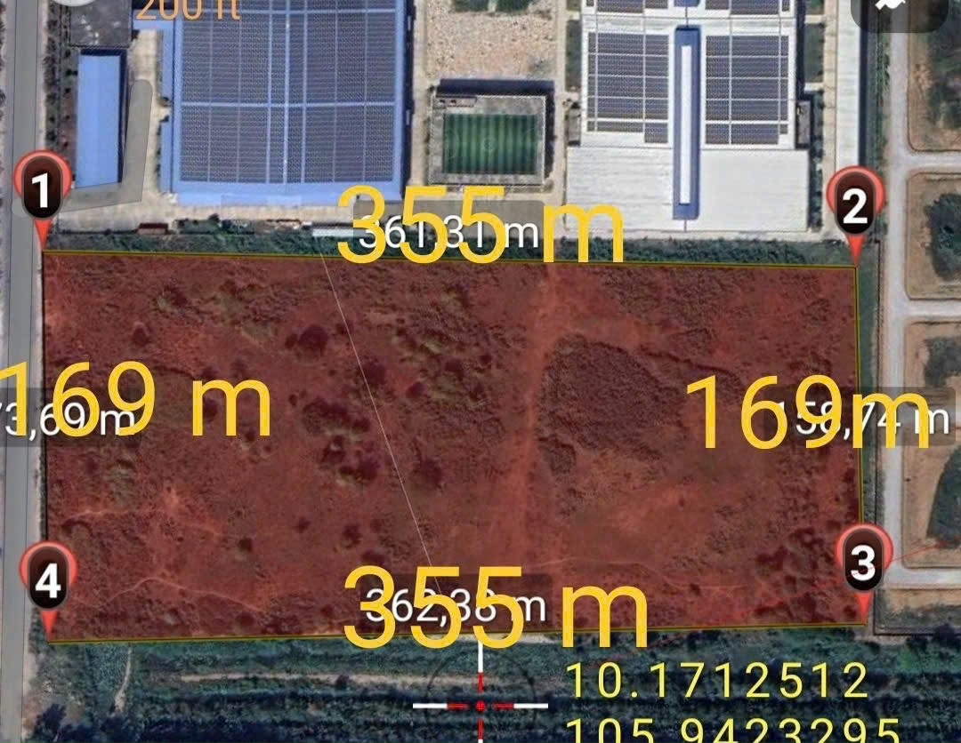 CHUYỂN NHƯỢNG 60000M2 ĐẤT TẠI KCN VĨNH LONG – VỊ TRÍ ĐẸP, PHÁP LÝ RÕ RÀNG-1