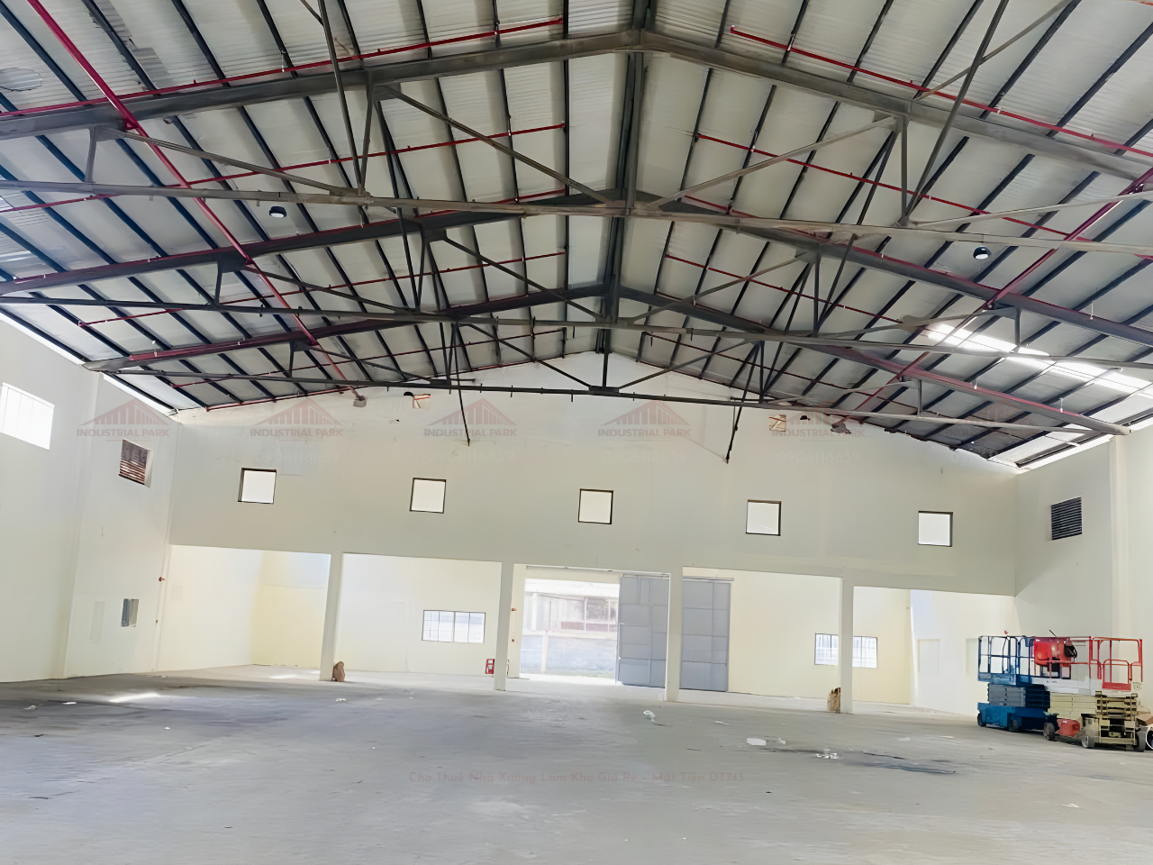 CHO THUÊ NHÀ XƯỞNG LÀM KHO GIÁ RẺ TẠI BÌNH DƯƠNG – MẶT TIỀN DT743 | DIỆN TÍCH TỔNG 1.800M², PCCC TỰ ĐỘNG-1