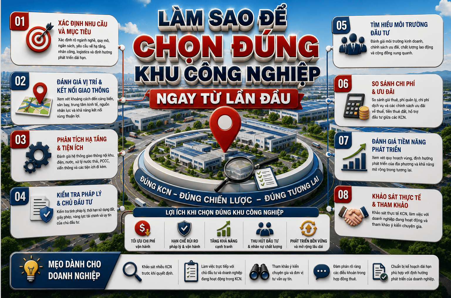 Làm Sao Để Chọn Đúng Khu Công Nghiệp Ngay Từ Lần Đầu 1 làm sao để chọn đúng khu công nghiệp ngay từ lần đầu