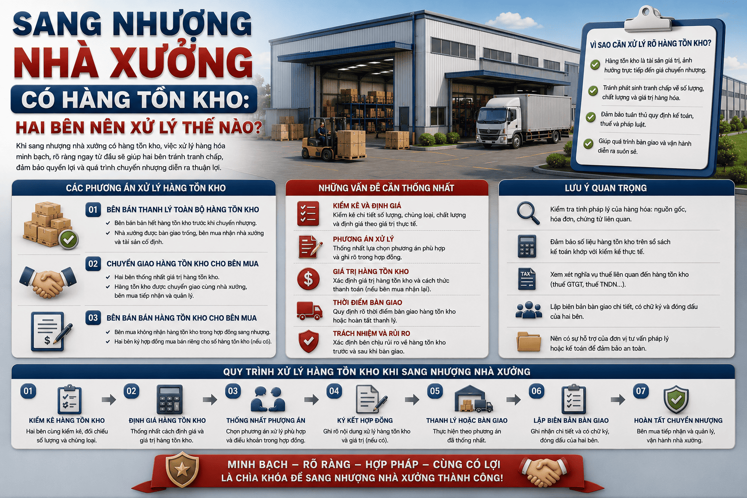 Sang Nhượng Nhà Xưởng Có Hàng Tồn Kho: Hai Bên Nên Xử Lý Thế Nào? 1 sang nhượng nhà xưởng có hàng tồn kho: hai bên nên xử lý thế nào?