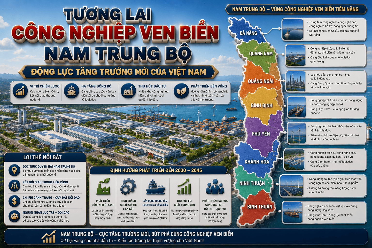 Tương Lai Công Nghiệp Ven Biển Nam Trung Bộ – Động Lực Tăng Trưởng Mới Của Việt Nam 1 tương lai công nghiệp ven biển nam trung bộ – động lực tăng trưởng mới của việt nam